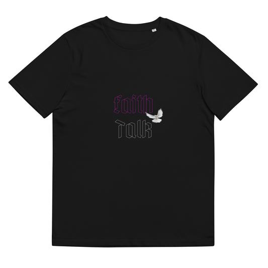 Faith Talk-Unisex organic cotton t-shirt